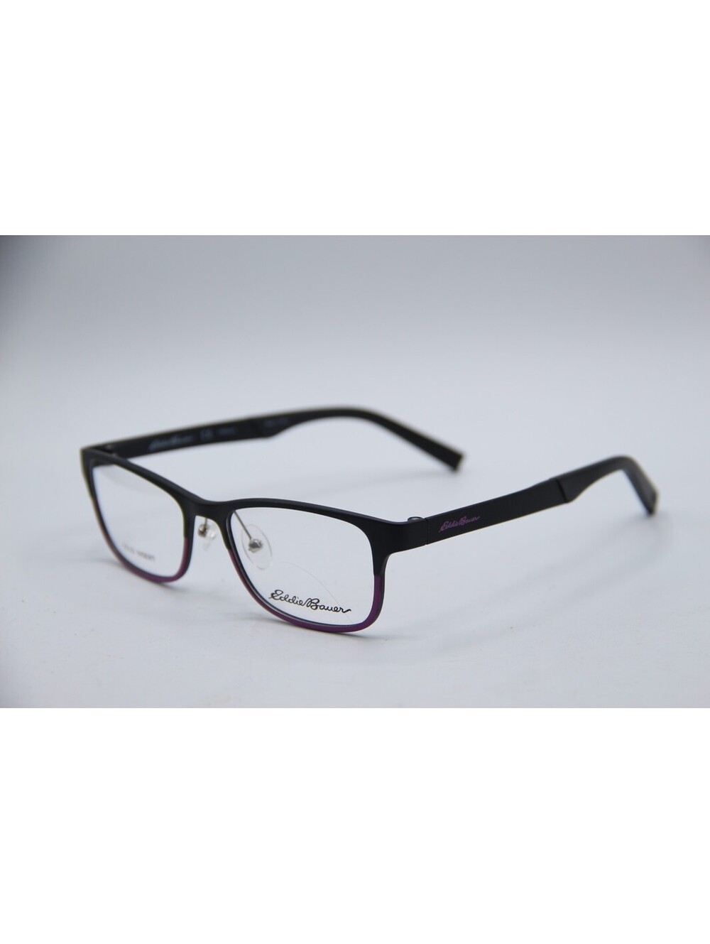 Eddie Bauer Eb32201 Pk Pink Black Authentic Eyeglasses 51-16